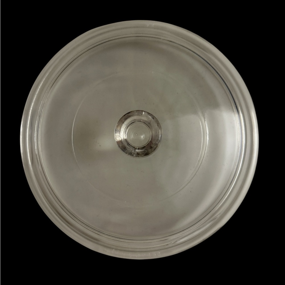 Corning Amana Radarware Blue Colonial House Browning Skillet with Lid - Picture 7 of 7